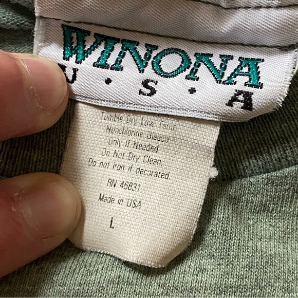 Vintage Winona USA Minnesota State Parks Park Gear Single Stitch Tee - Picture 6 of 7